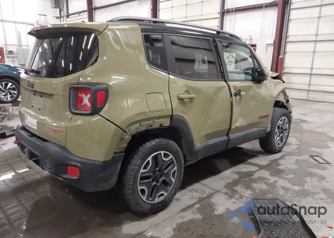 2015 Jeep Renegade Trailhawk from USA, damaged, VIN ZACCJBCT5FPC24556